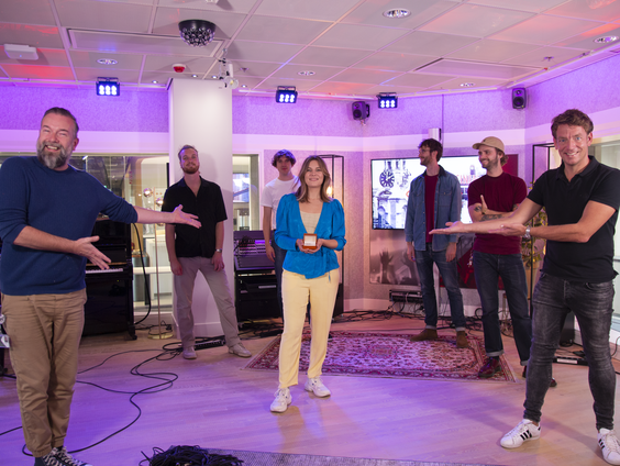 Winnaar Zilveren Notekraker DARLYN live in Jan-Willem Start Op