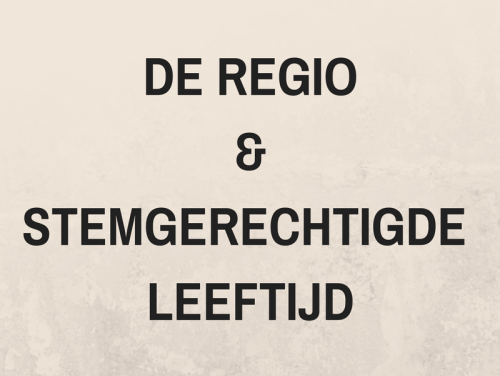 De Verkiezingen: Doet de regio genoeg mee & moeten 16-jarige kunnen stemmen?