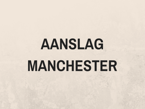 Deze week werden we wakker met verschrikkelijk nieuws uit Manchester...