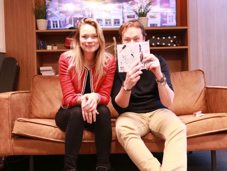 Jet van Nieuwkerk te gast!