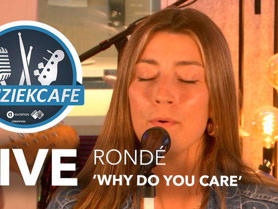 RONDÉ - 'Why Do You Care' live bij Muziekcafé