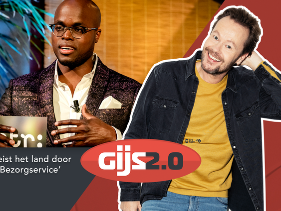 Jandino Asporaat gaat pakketjes bezorgen in 'Dino's Bezorgservice'