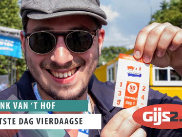 Frank op de Vierdaagse