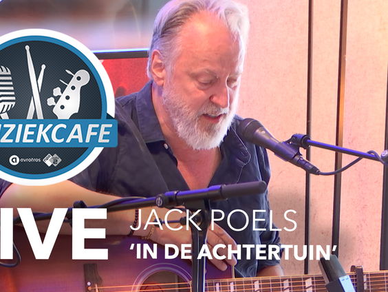 Jack Poels - 'In De Achtertuin' live bij Muziekcafé