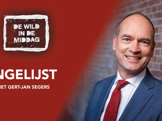 Gert-Jan Segers is te gast in 'Ingelijst'