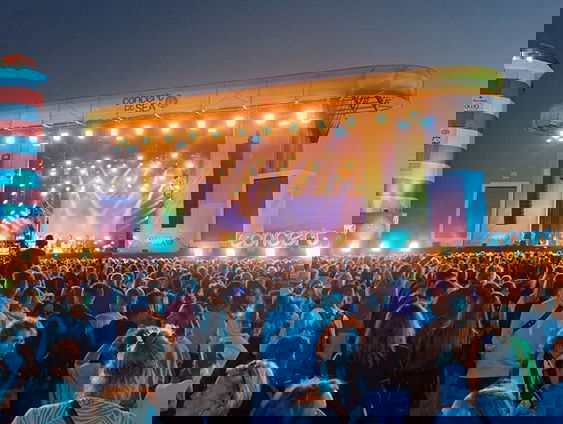 Hoogtevrees? Vermijd dan de vuurtoren op Concert at Sea