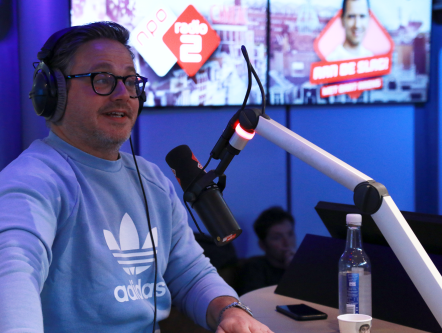 Guus (Geluk) in de studio!