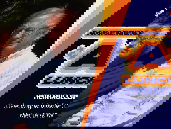 Hein Muller vertelt over initiatief voor het Cultuurfonds #DoeMeeMetJeAOW