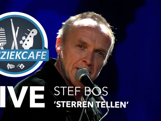 Stef Bos - 'Sterren Tellen' live bij Muziekcafé
