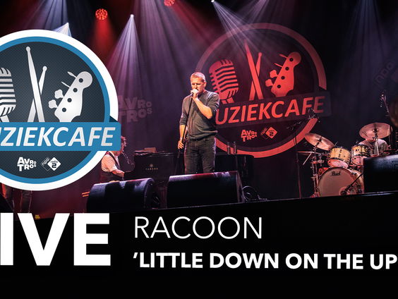 Racoon - 'Little Down On The Upside' live bij Muziekcafé