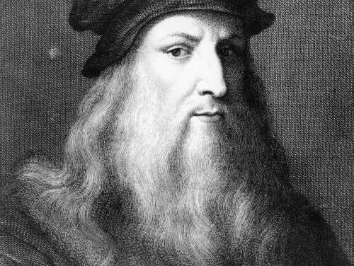 Keek Leonardo Da Vinci scheel?