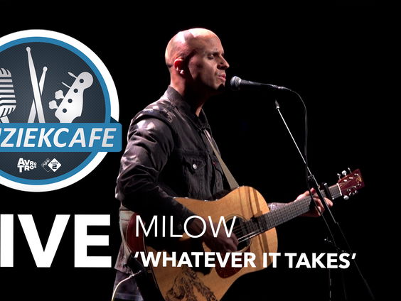 Milow - 'Whatever It Takes' live bij Muziekcafé