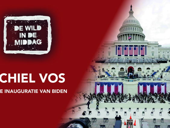 Biden wordt beëdigd als 46e Amerikaanse president. Michiel Vos geeft live commentaar