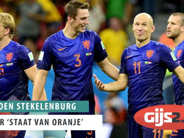 Jeroen Stekelenburg (Studio Sport) in studio