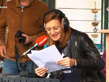 Cabaretier Yora Rienstra heeft aangifte gedaan tegen Arie Slob