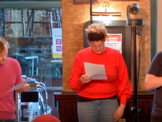 Phone-in van het cabaret