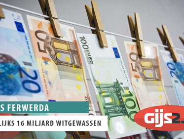 Jaarlijks 16 miljard witgewassen