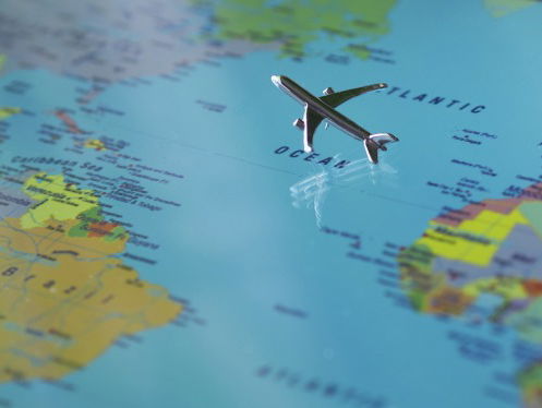 Wereldrecord de wereld rond vliegen