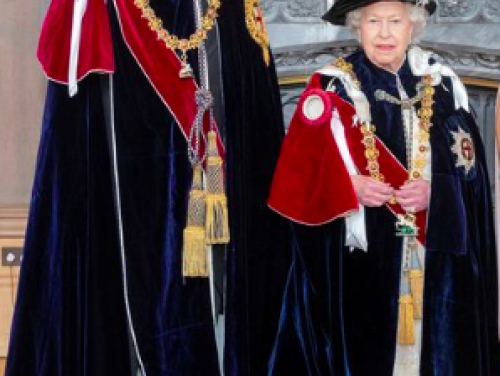 Het sprookje van Willem Alexander en de blauw-fluwelen kousenband