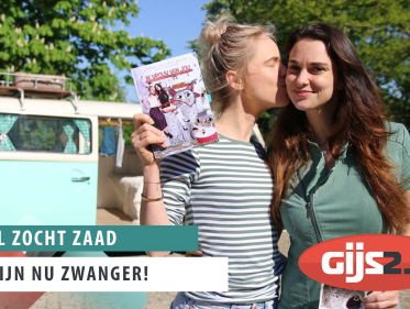 Na zoektocht naar zaad is lesbisch stel zwanger!