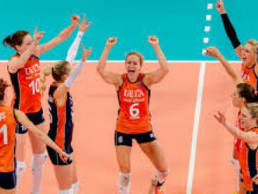 Maarten Tip in Azerbeidzjan voor het EK Volleyball