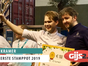 Rob Kramer wint de prijs Lekkerste Stamppot 2019
