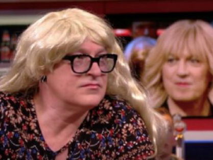 Patrick Martens, Eric Smit & Jaike Belfor over Renate van der Gijp