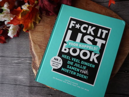 E-reader Aanrader: F*CK-it list book voor koppels
