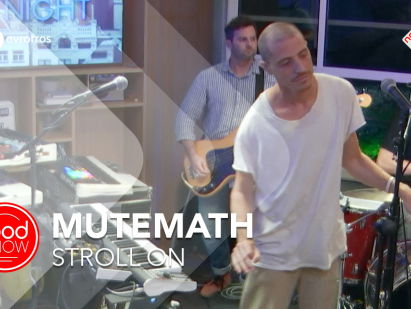 Mutemath - Stroll On live @ Roodshow Late Night