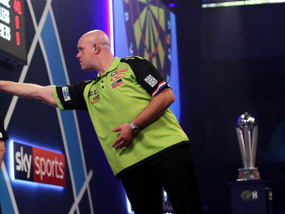 Arjan van der Giessen: "Michael van Gerwen zint op de winst voor dit WK."