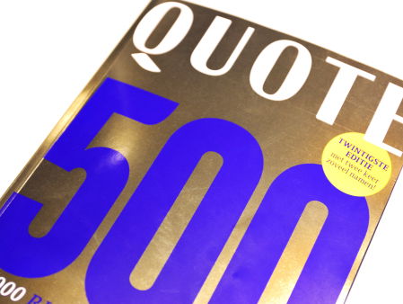 De Quote-500 2017 is uit!