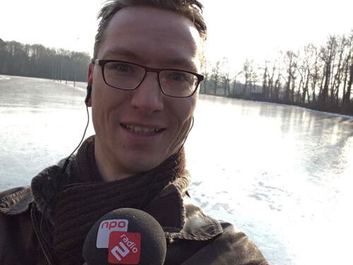 Frits in de vrieskou in de Drentse Borgers