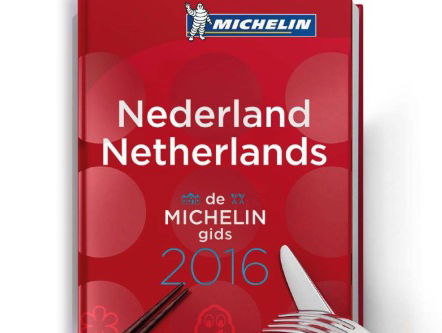 Joris Bijdendijk bij uitreiking Michelinsterren