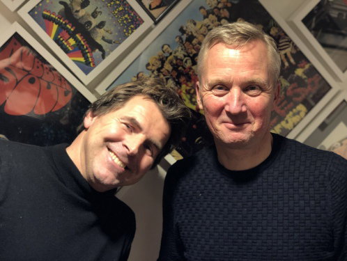 Eric van der Burg te gast