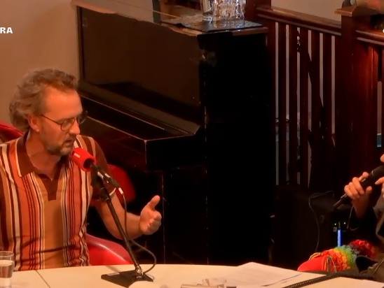 Arjan Terpstra geeft een Pac-Man mini-college