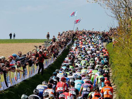 Gio Lippens doet mee aan de Amstel Gold Race