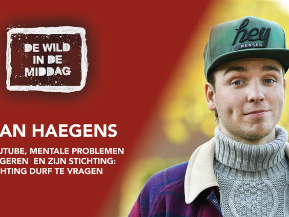 Meer jongeren zijn eenzaam of depressief door de lockdown: Dylan Haegens staat ze bij met stichting 'Durf Te Vragen'.