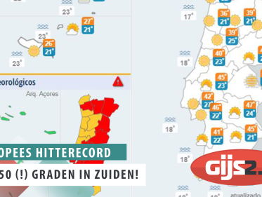 Het is nog nooit zo heet geweest in Europa...