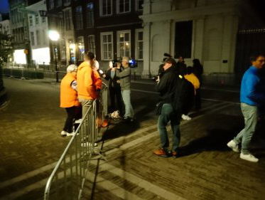 Nico Mourits staat in alle vroegte al in Den Haag voor Prinsjesdag