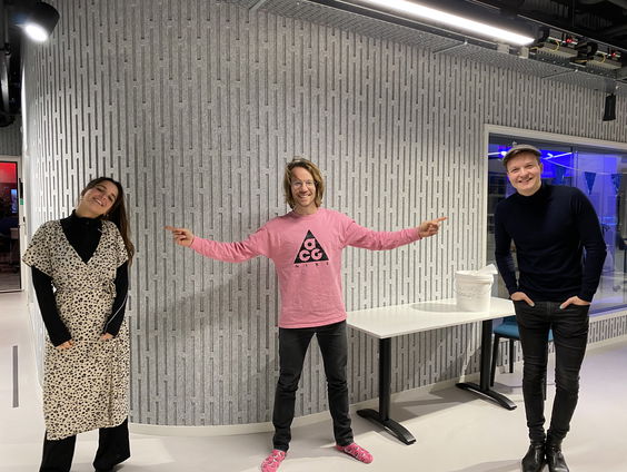 AMINA & Daniel Kist (live@giel) - Ik blijf staan