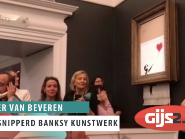 Peter van Beveren over Banksy schilderij