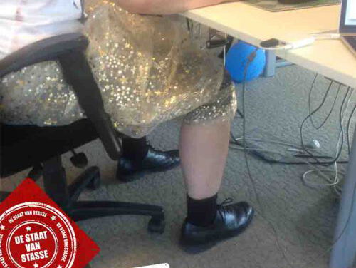 De Staat presenteert: Rokjesdag voor echte mannen