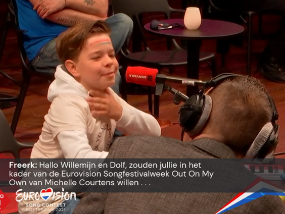 De 10-jarige Songfestivaldeskundige Branko van Schijndel brengt ons op de hoogte van de laatste ins en outs
