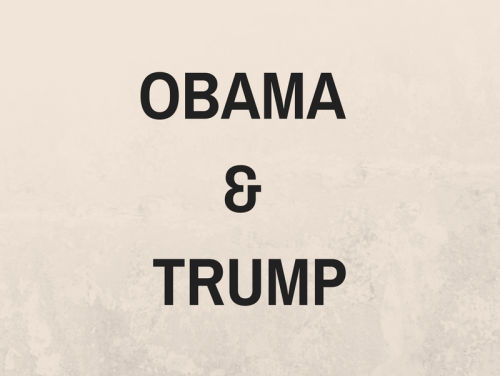 Acht jaar Obama & de eerste persconferentie van Trump