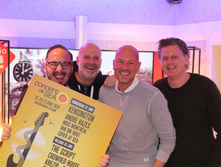 BLØF maakt de headliners van Concert at SEA bekend!