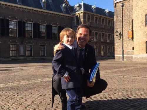 6-jarige Laurens wil later premier worden van Nederland!