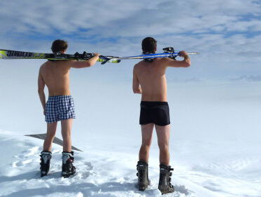 Nederlanders misdragen zich op de piste