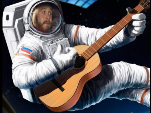 Muziek van de band The Hubschrauber mag mee het heelal in