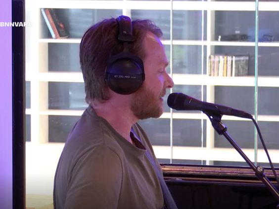 Marcel Harteveld schreef een lied speciaal voor Jeroen van Merwijk