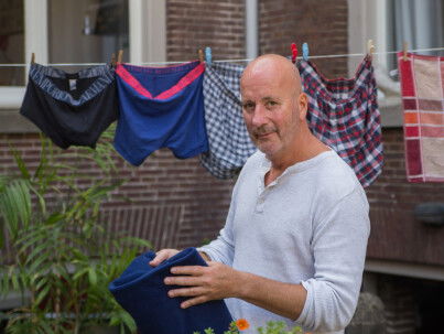 Foto's maken van Waslijnen..